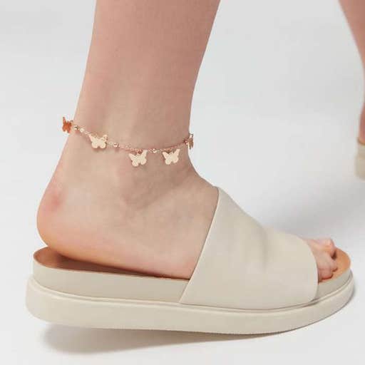 urbanoutfitters.com, Urban Outfitters Butterfly Charm Anklet