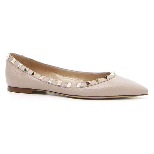 nordstrom.com, Valentino Garavani Rockstud Pointy Toe Flat