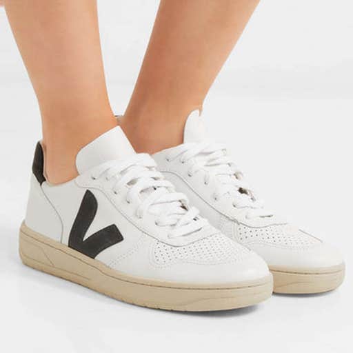 net-a-porter.com, Veja V-10 Leather Sneakers
