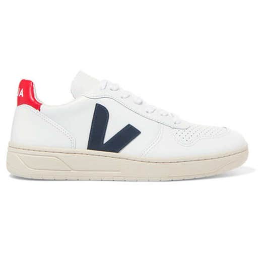net-a-porter.com, Veja V-10 Leather Sneakers