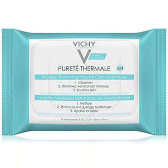 Vichy Purete Thermale 3-in-1 Makeup Remover Wipes
