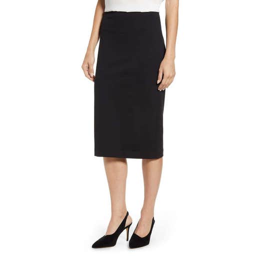 nordstrom.com, Vince Camuto Ponte-Knit Midi Skirt