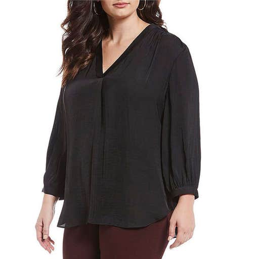 dillards.com, Vince Camuto Rumple Fabric Blouse