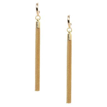 Vince Camuto Tassel Fringe Linear Earrings