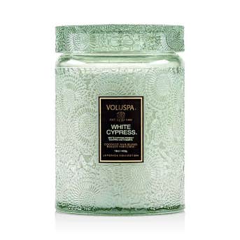 Voluspa White Cypress Candle
