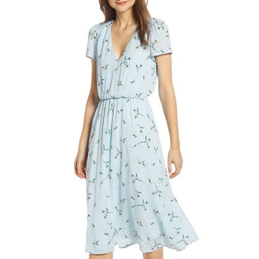 nordstrom.com, WAYF Blouson Midi Dress