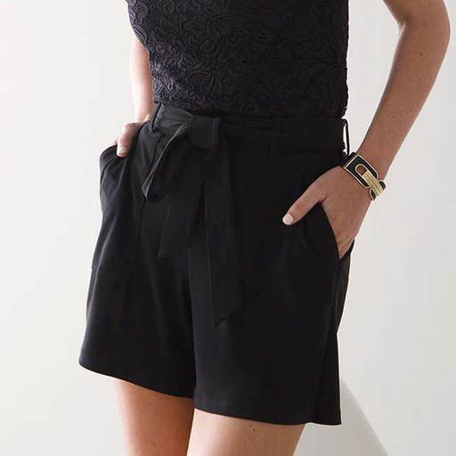 whitehouseblackmarket.com, White House Black Market High-Rise Matte Jersey Shorts