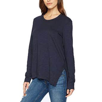 Wilt L/S Asymmetrical Slouchy Tunic Foundation