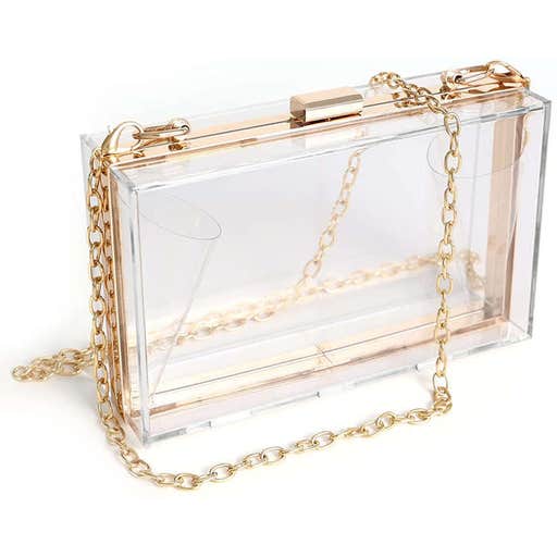 amazon.com, WJCD Acrylic Clear Clutch