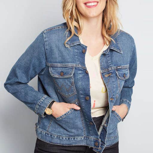 modcloth.com, Wrangler x ModCloth Dependable Denim Jacket