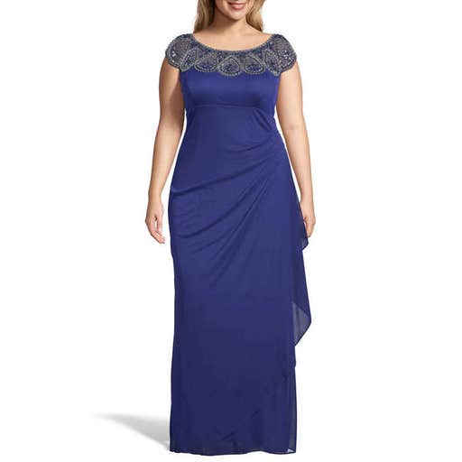 nordstrom.com, XSCAPE Beaded Neck Empire Gown