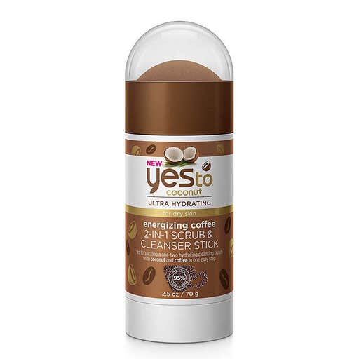 amazon.com, Yes To Coconut Energizing Coffee 2-in-1 Scrub & Cleanser Stick