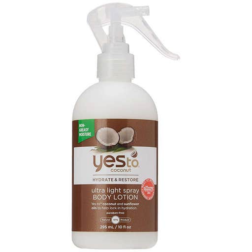 amazon.com, Yes To Coconut Ultra Light Spray Body Lotion