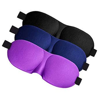YIVIEW Sleep Mask Pack of 3