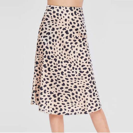 zaful.com, Zaful High Waist Leopard Skirt
