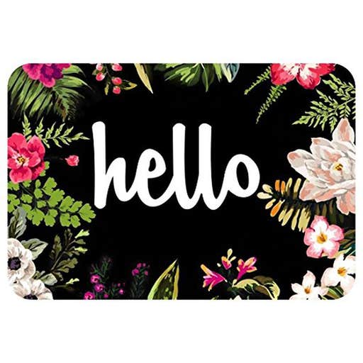 amazon.com, ZBLX Hello Flowers Doormat
