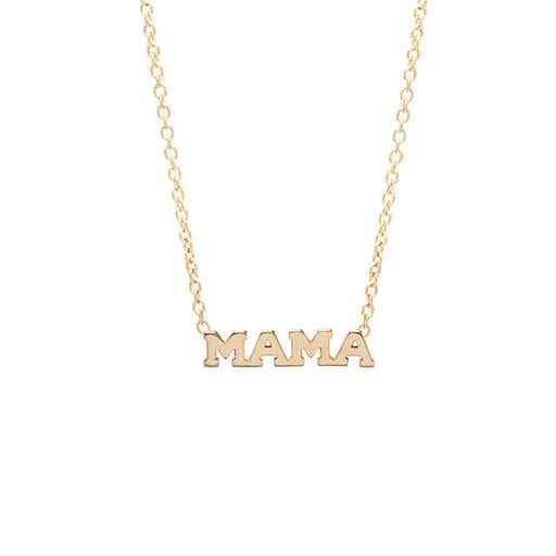 nordstrom.com, Zoe Chicco Itty Bitty Mama Pendant Necklace