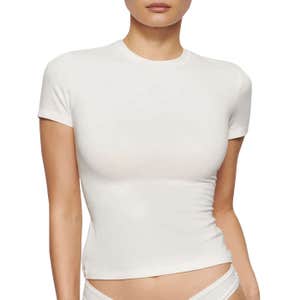 Skims Stretch Cotton Tee