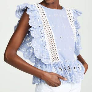 BB Dakota Eyelet Blouse