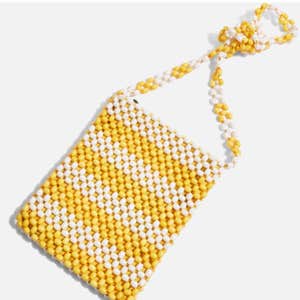 Topshop Beaded Crossbody Bag