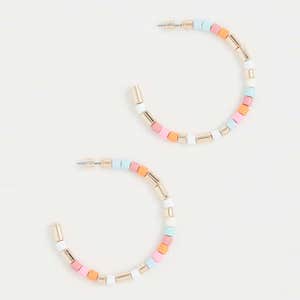 Roxanne Assoulin Pastel Hoop Earrings