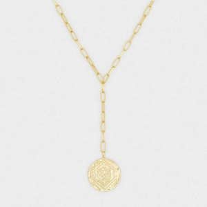 Gorjana Ana Coin Lariat