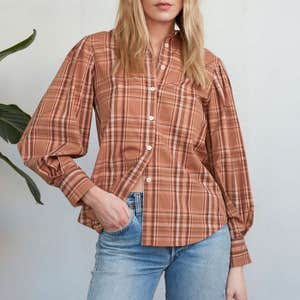 Billie the Label Lizbeth Button Up Top