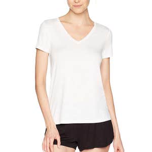 Mae V-Neck Short Sleeve Lounge T-Shirt