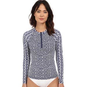 Sperry-Sider Island Time Ikat Rashguard