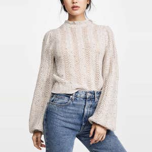 ASTR the Label Brynn Mock Neck Sweater
