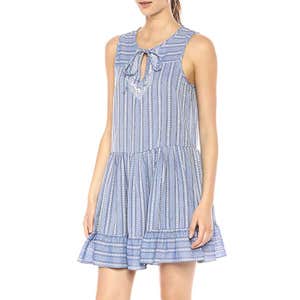 BCBGeneration Ruffled Hem a-Line Dress