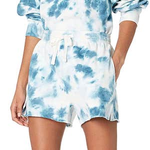 The Drop Michaela Fleece Side Slit Short