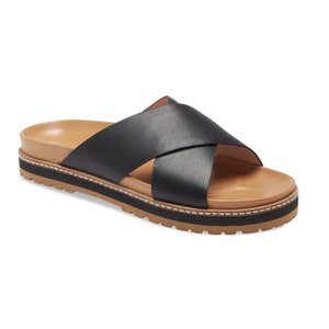 Madewell The Dayna Lug Sole Slide Sandal