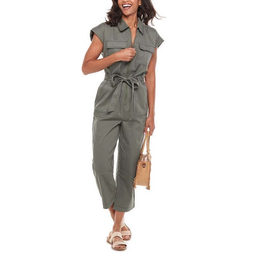 Sonoma Goods For Life + Now & Gen Utility Crop Jumpsuit