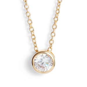 Nordstrom 0.5 ct tw Cubic Zirconia Pendant Necklace