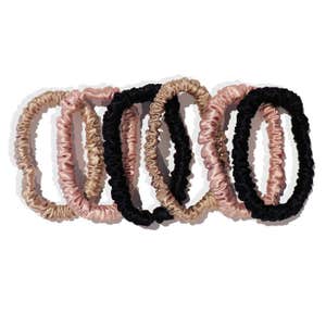 Slip For Beauty Sleep 6-Pack Slipsilk Skinny Hair Ties