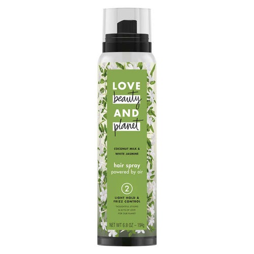 Love Beauty and Planet Hold & Frizz Control Hair Spray Coconut Milk and White Jasmine