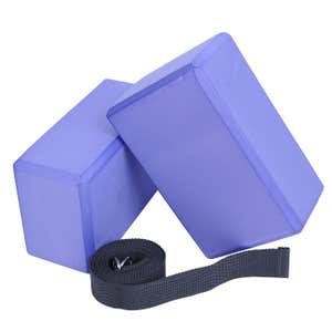 Veda Yoga Foam Blocks and Strap