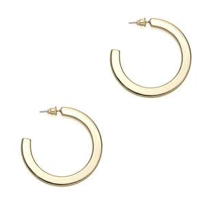 PAVOI 14K Gold Plated Hoop Earrings