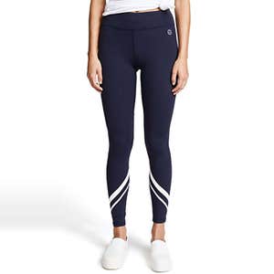 Tory Sport Chevron Full Length Leggings