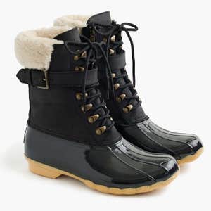 Sperry For J.Crew Hearwater Buckle Boots