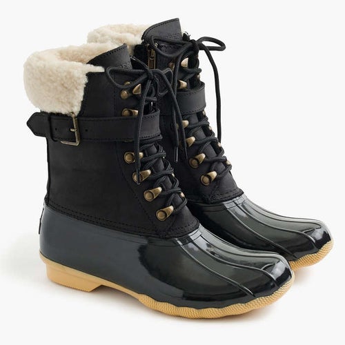 Sperry For J.Crew Hearwater Buckle Boots