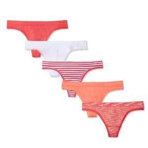 Mae Seamless Thong, 5 Pack
