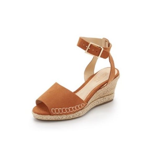 Schutz Geneva Wedge Espadrille Sandals