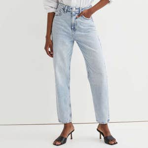 H&M Mom Loose Fit Ultra High Jeans