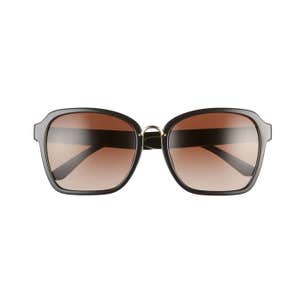 Tory Burch 57mm Gradient Square Sunglasses