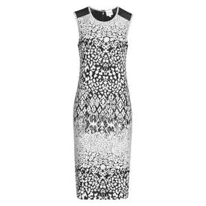 Berta Abstract Print Dress