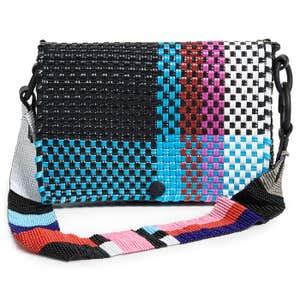 Truss Embellished Baguette Bag