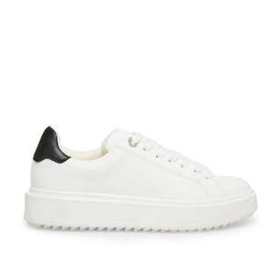 Steve Madden Catcher White Black