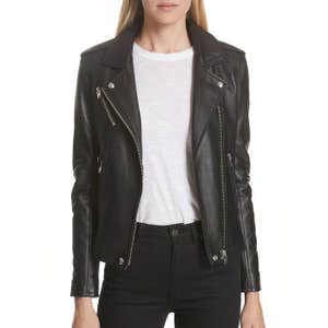 IRO Leather Moto Jacket